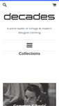 Mobile Screenshot of decadesinc.com